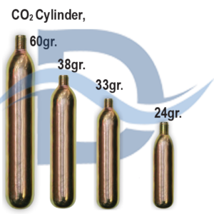 کپسول CO2 برند لالیزاس 33 گرمی مناسب برای جلیقه های اتوماتیک