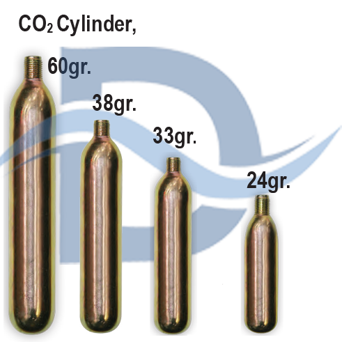 کپسول CO2 برند لالیزاس 33 گرمی مناسب برای جلیقه های اتوماتیک