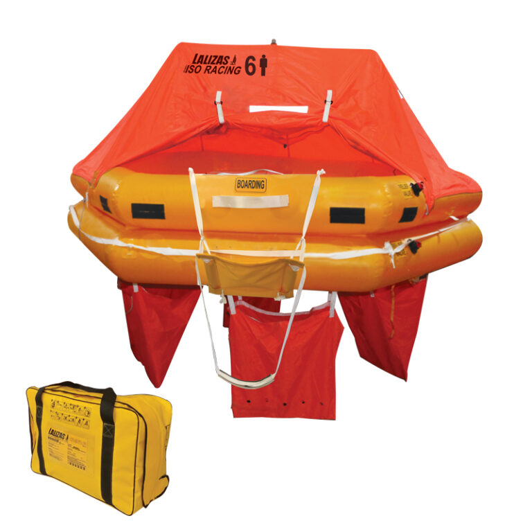 قایق نجات لالیزاس 4 نفره  LALIZAS ISO RACING Life raft 4V <24h کد 72376