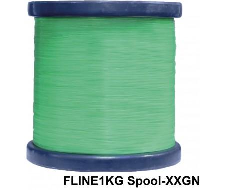 نخ ماهیگیری مدل F LINE سری Supersoftسایز0.90 میل 1 کیلوگرمی رنگ سبز دریایی